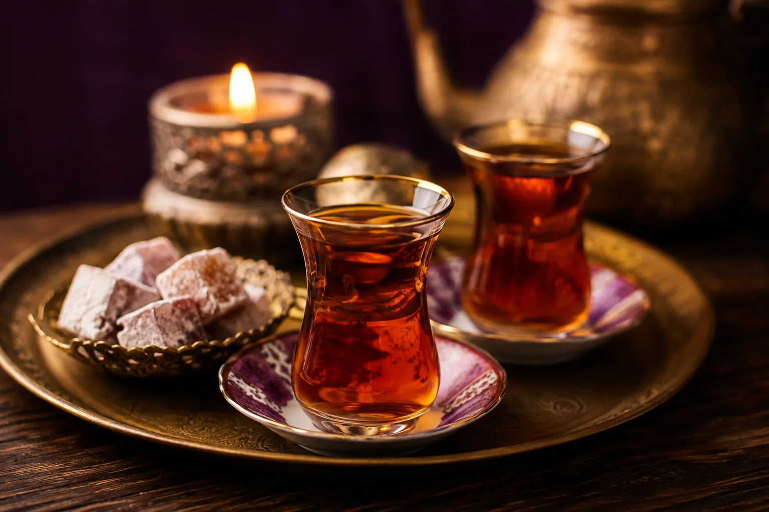 Karşılama çayı servisi — Lila Spa, Beylikdüzü misafirlerine hizmet veren salon